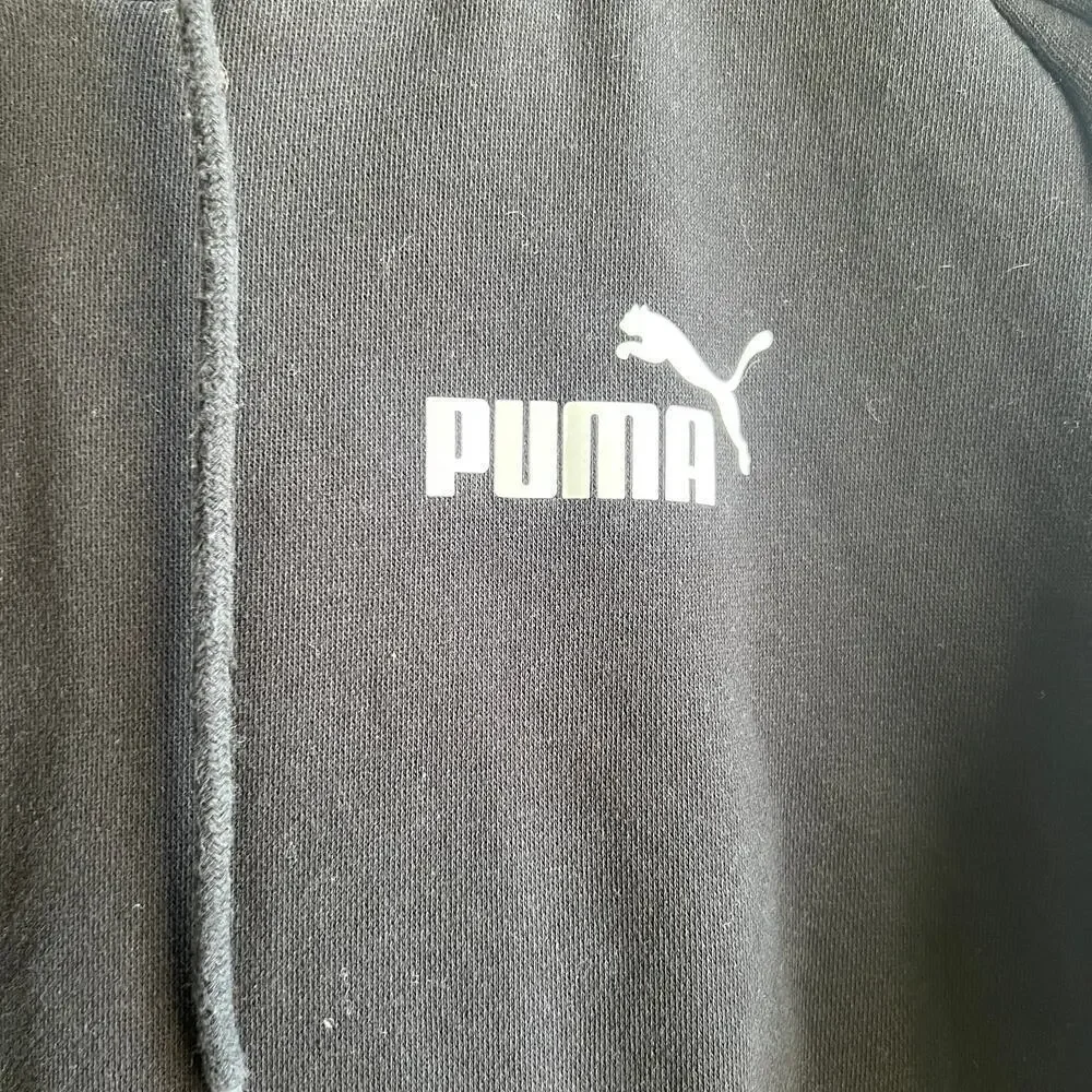 MEN Puma Black Hoodie Size M